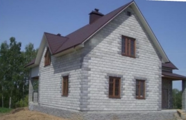 Как построить двухэтажный пенобетонный дом