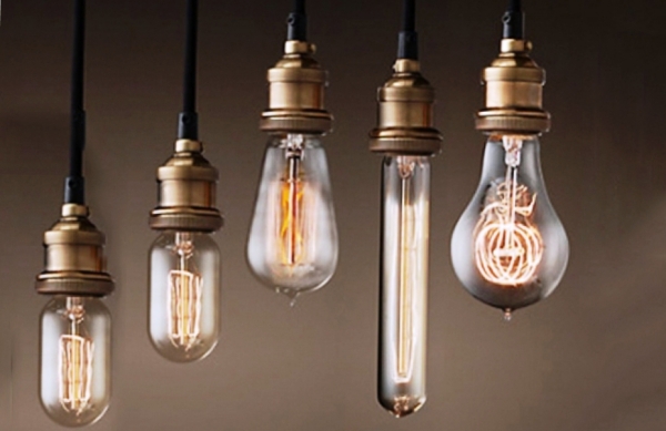 Что такое винтажные лампы Эдисона и сфера их применения