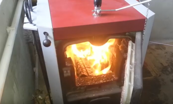 Собственноручная установка твердотопливного котла