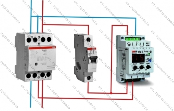 Как подключить реле-автомат от перепадов напряжения