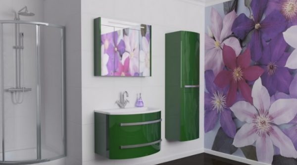 Керамическая плитка в дизайне ванной комнаты