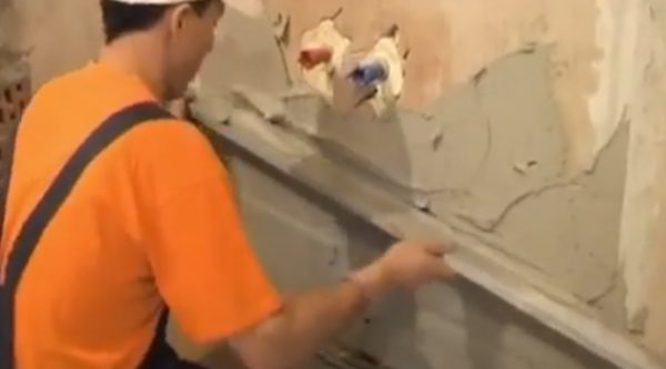 Выравнивание стеновых поверхностей своими руками и его особенности