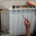 Как самостоятельно установить радиатор отопления