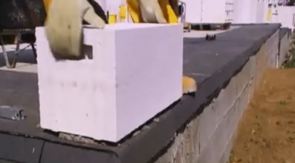 Этапы строительства домов из газобетона