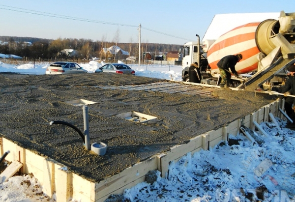 Способы подогрева бетона при помощи электричества в холодное время года