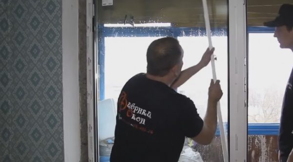 Подробное описание последовательной установки балконного блока