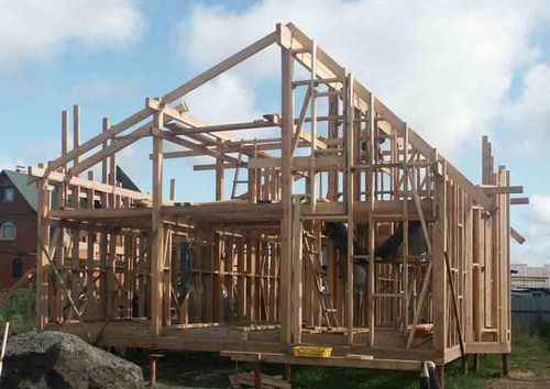 Строительство деревянных каркасных домов