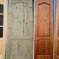 Характеристики дверей из сосны, дуба и ольхи