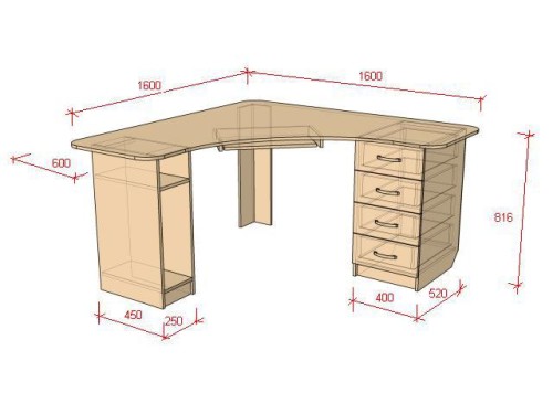 Как сделать компьтерный стол своими руками быстро и без затрат