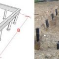 Как рассчитать свайный фундамент для дома, бани или забора