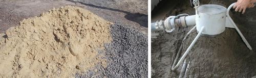 Как развести цемент с песком: пропорции смеси