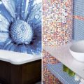 Разнообразие плитки мозаики для отделки в ванной комнате