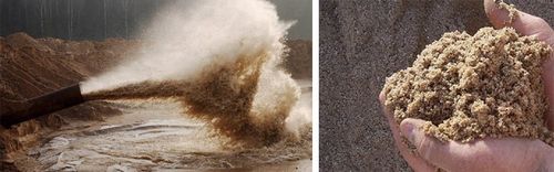 Мытый или намывной песок: сфера применения, модуль крупности
