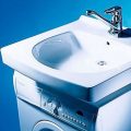 Установка раковины над стиральной машиной — решение проблемы тесной ванной