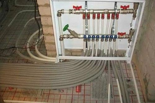 Теплые водяные полы в квартире монтажные схемы