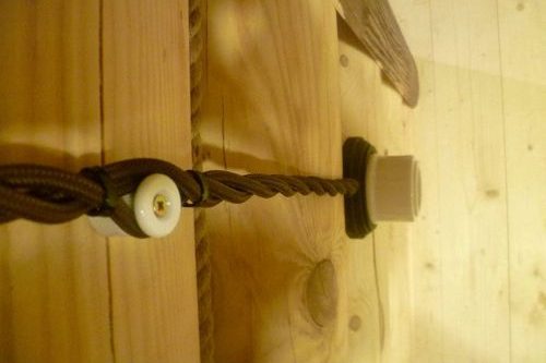 Ретро проводка, фото. Ретро проводка в деревянном доме