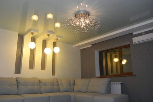 Натяжные потолки и их составные части