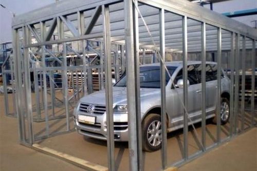 Гараж из ЛСТК