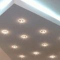 точечные светильники для гипсокартонных потолков особенности
