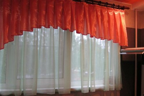 Тюль для кухни своими руками: как выбрать материал, выкройки