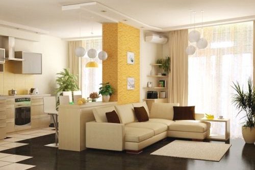 Интерьер маленькой квартиры – фото, советы по обустройству