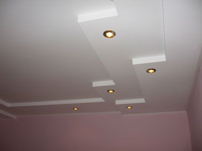 Монтаж гипсоволокна (ГВЛ) на потолок